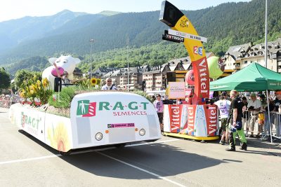 RAGT le partenaire d'équipes sportives aveyronnaise - notamment le cyclisme- article du magazine Écho'Aveyron du mois de mai-juin 2017